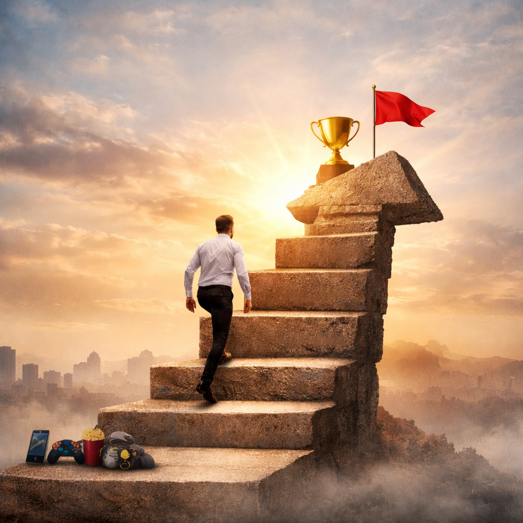 موفقیت از مسیر انضباط عبور می کند 