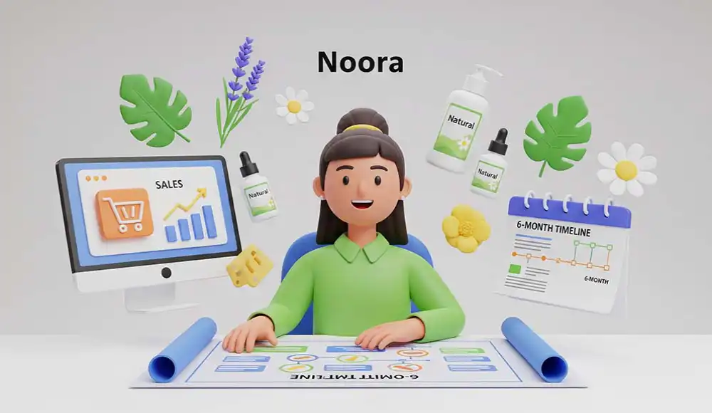 یک نمونه مارکتینگ پلن واقعی و کاربردی